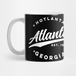 Hotlanta Atlanta Georgia USA City Vintage Athletic Mug